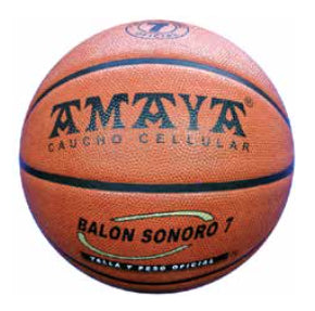 PELOTA SONORA 240 Nº7 OFICIAL CAUCHO CELULAR - BASKET