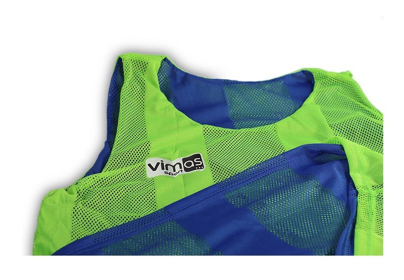 Peto Reversible Azul/Verde TALLA JUNIOR