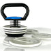 KETTLEBELL AJUSTABLE DE 3,5 A 18 Kg.