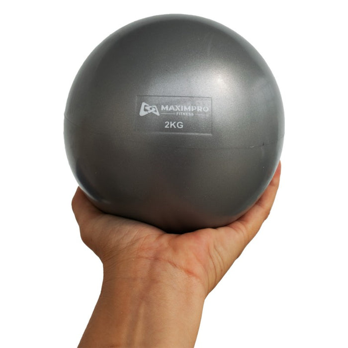 Pelota lastrada BUMBA 2 kg Gris
