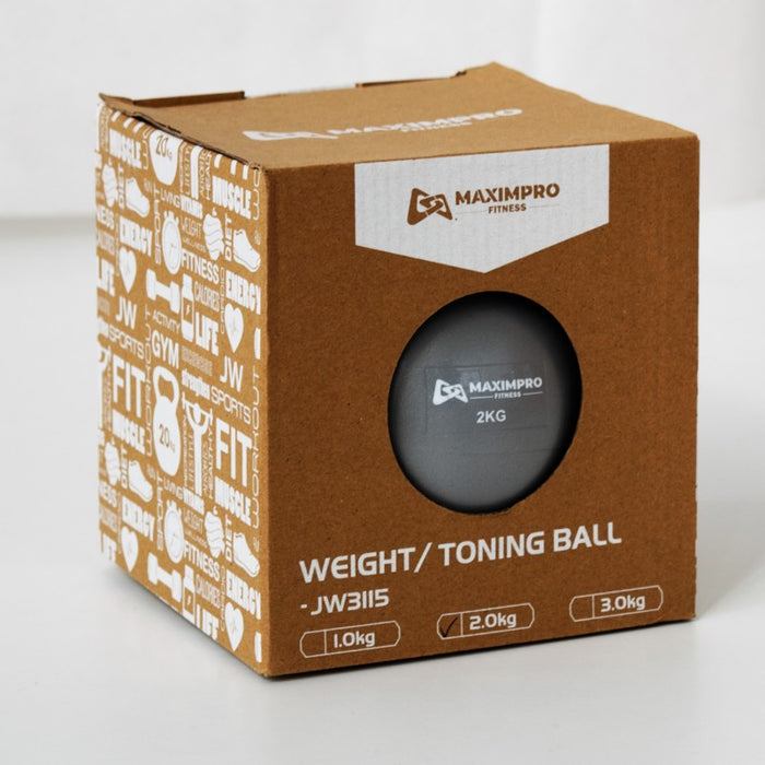 Pelota lastrada BUMBA 2 kg Gris