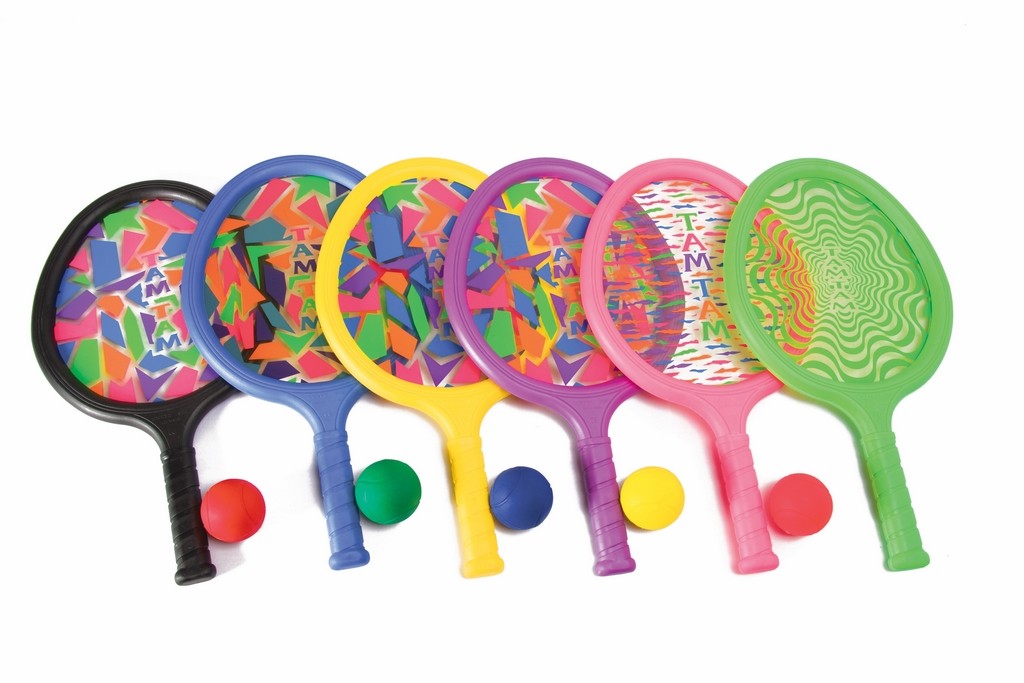 RAQUETA TAM TAM - Set de 2 u.+ 1 pelota