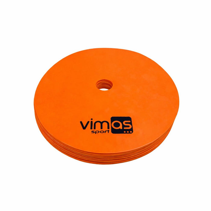 CÍRCULOS DE CAUCHO (SET 10 UDS) NARANJA Ø 20 cm
