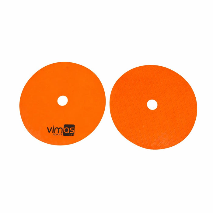 CÍRCULOS DE CAUCHO (SET 10 UDS) NARANJA Ø 20 cm