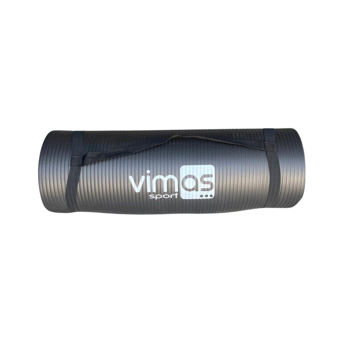 Esterilla Yoga / Pilates 180X60X1,2cm VIMAS SPORT NEGRA