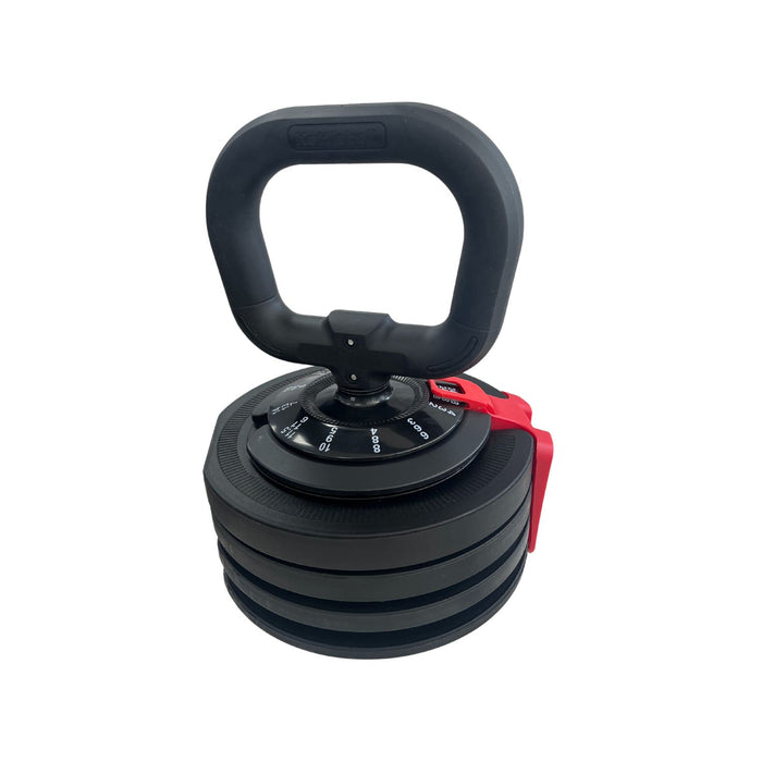 KIT MULTIFUNCION AJUSTABLE 3 EN 1 BARRA MANCUERNA Y KETTLEBELL 24KG