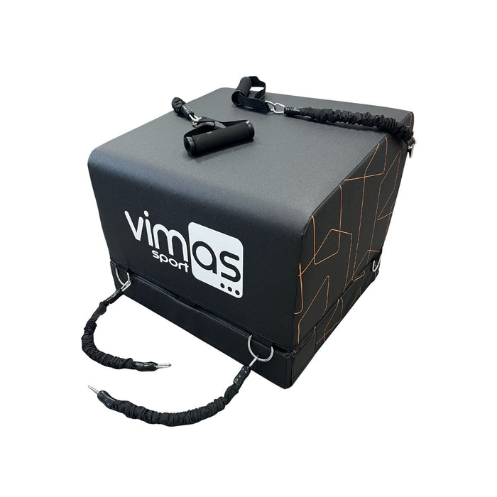 VIMAS POWER BOX: PLYO BOX HIP THRUST CON BANDAS DE RESISTENCIA
