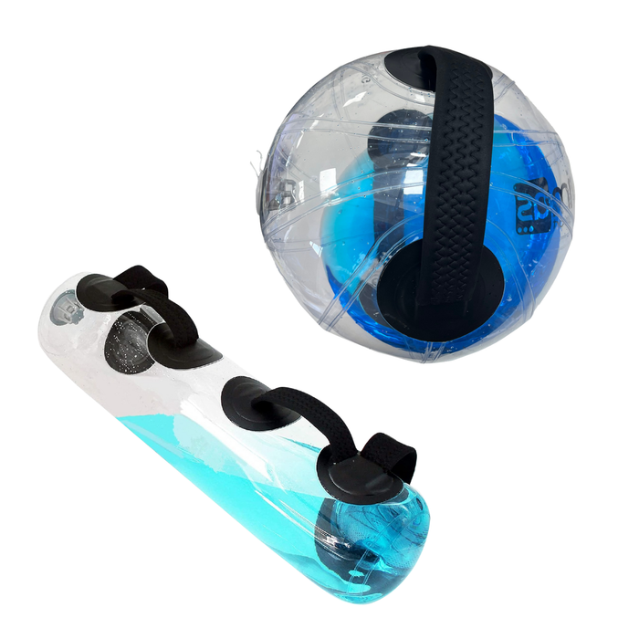 Pack Entrenamiento “Aqua” – Saco rellenable + Balón Medicinal Aqua