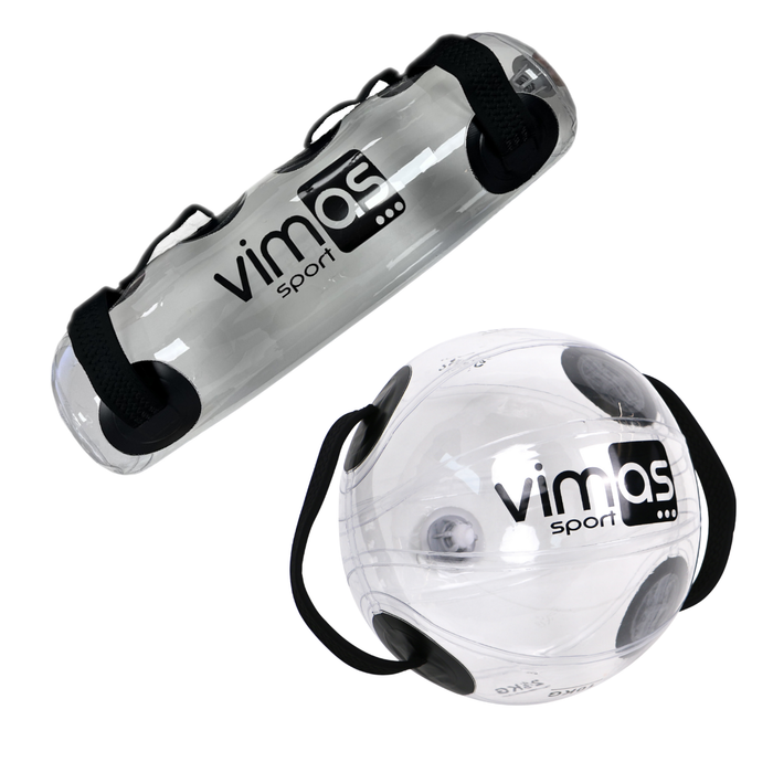 Pack Entrenamiento “Aqua” – Saco rellenable + Balón Medicinal Aqua