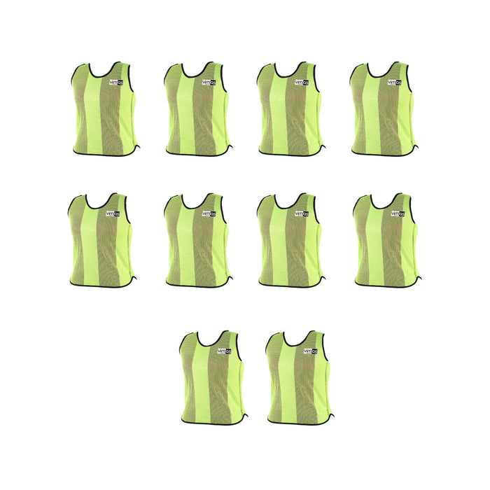 Peto Competición Amarillo Flúor pack 10 unidades