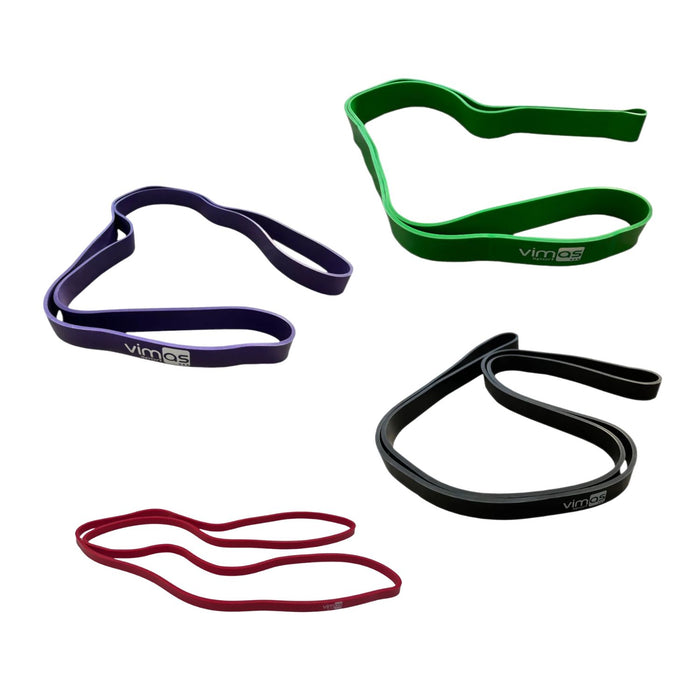 Pack Bandas de Resistencia – Extra Ligera · Ligera · Media · Fuerte